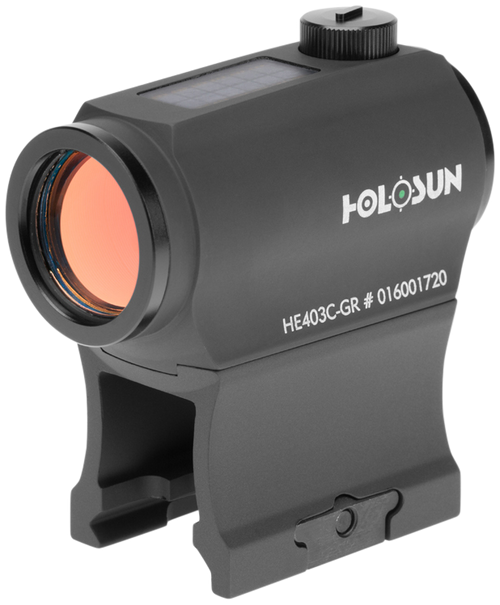 Holosun HE403CGR 403 Black Anodized 1 x 20 mm 2 MOA Green Dot
