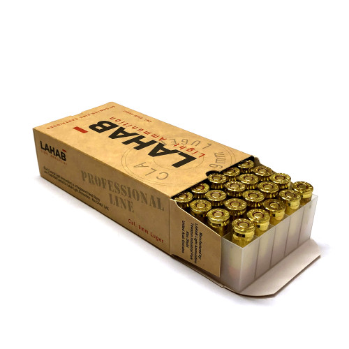 Lahab 9mm Luger 124 Grain Full Metal Jacket(FMJ)