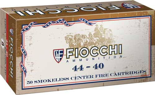 Fiocchi Cowboy Action Centerfire Rifle Ammo 44-40 Win. 210 gr. LRNFP 50 rd.