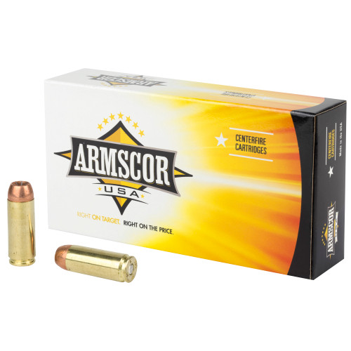 Armscor Competition .50 AE 300 grain Hornady XTP Hollow Point ammunition