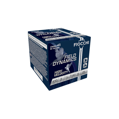 Fiocchi .410 Bore 410HV8 Field Dynamics High Velocity 3" 11/16oz 8 Shot