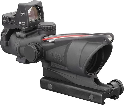 Trijicon ACOG 4x32mm Dual Illuminated Red Chevron .223 Rifle Scope
