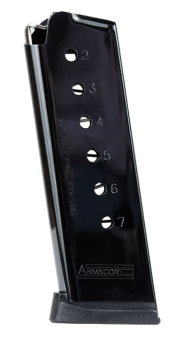 Rock Island 1911 CS Factory Magazine 7rd Capacity 45 ACP Blued Metal