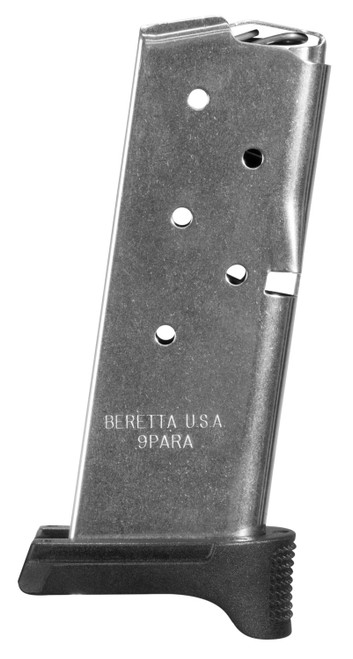 Beretta APX Carry Magazine 6rd 9mm Luger Stainless Steel JMAPXCARRY6