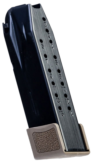 Canik MC9 9mm Luger 15rd Flat Dark Earth Steel Magazine MA2278D