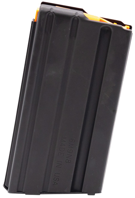 DuraMag 2023041178CPD SS 20rd 223 Rem/300 Blackout/5.56x45mm NATO for AR-15 Black w/Orange Follower