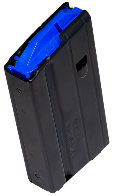 DuraMag SS Stainless AR-15 15-Round 6.5 Grendel/6mm ARC/22 ARC Magazine Black