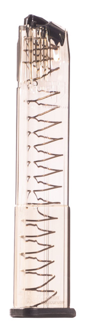 ETS Group 30rd 9mm Luger Clear Polymer Detachable Magazine for S&W M&P Non-Shield Variant
