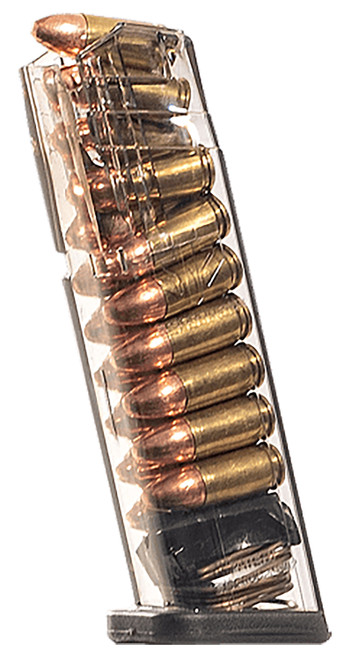 ETS Group 17rd 9mm Luger Clear Polymer Detachable Magazine for Sig Sauer P320