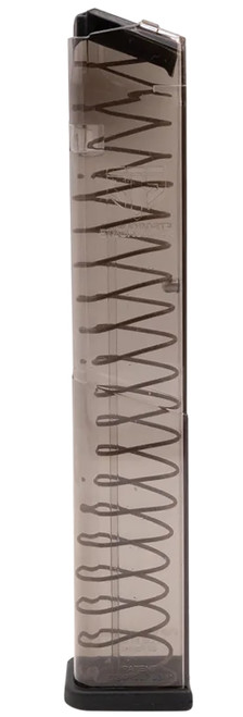 ETS 10mm 30-Round Extended Glock 20/29/40 Compatible Smoke Polymer Pistol Magazine SMKGLK2030