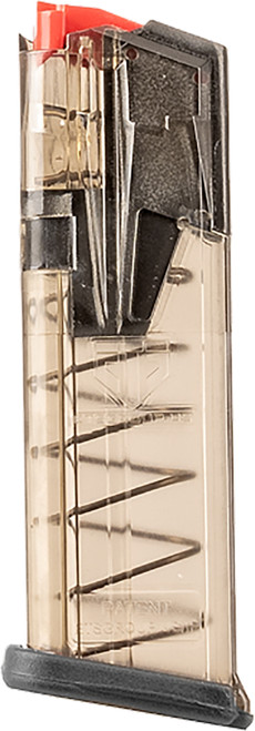 ETS Group Omega 15-Round 9mm Pistol Magazine Fits Glock 19 Gen1-5 Translucent Smoke