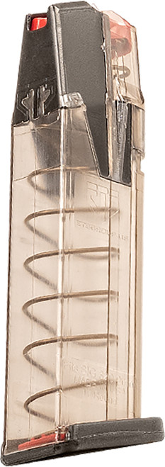 ETS Group Omega 17-Round 9mm Pistol Magazine Fits Sig P320 Translucent Smoke