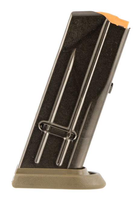 FN 20100063 FNS Compact 9mm Luger 10-Round Mag Black/FDE Steel Body