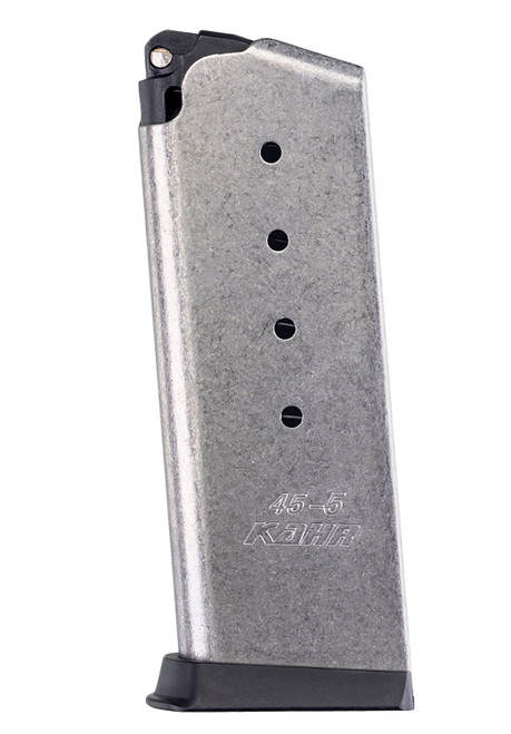 Kahr Arms OEM Stainless .45 ACP 5-Round Pistol Magazine for CM/PM Handguns