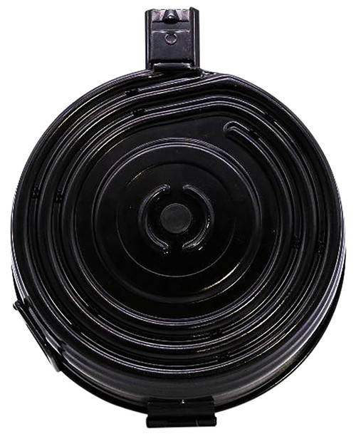 KCI USA KCIMZ004S 7.62x39mm 75-Round Black Steel Drum Magazine for AK-47/AKM Platform