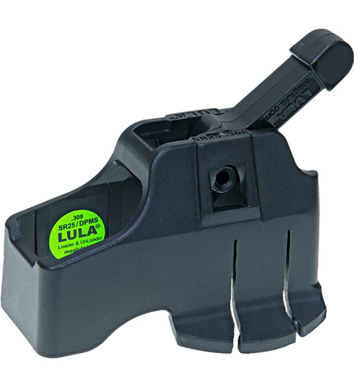 Maglula LU21B .308 Win/7.62x51mm NATO SR25 DPMS PMAG LULA Mag Loader & Unloader, Reinforced Black Polymer