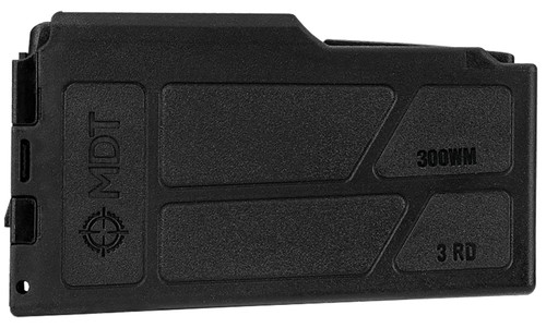 MDT AICS 3rd .300 Win Mag Long Action Black Polymer Metal Rifle Magazine