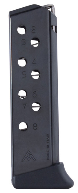 Mec-Gar MGWPP32FRB Standard 8rd Detachable w/Finger Rest 32 ACP Fits Walther PP Blued Carbon Steel