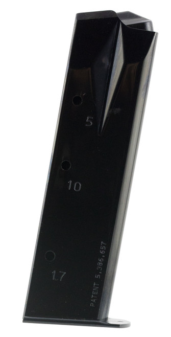 Mec-Gar MGRP8517B 9mm Luger Ruger P-Series 17-Round Blued Handgun Magazine