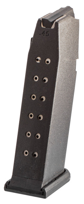 ProMag GLKA14 .45 ACP 13-Round Handgun Magazine Compatible with Glock 21/30 Black Zytel