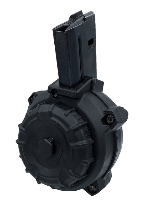 ProMag DRMA108 50 Round 6.8 SPC Drum Magazine for AR-15 Black Polymer