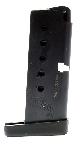ProMag TAU18 Taurus TCP .380 ACP 6 Round Blued Steel Pistol Magazine