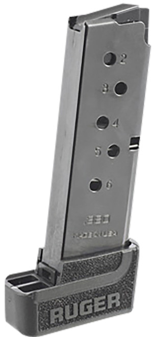 Ruger 90626 LCP II Extended 7-Round .380 ACP Magazine Blued Steel Grip Extension