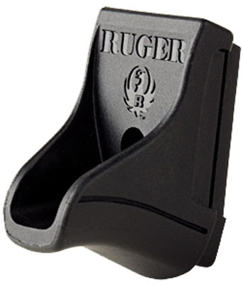 Ruger 90343 Finger Rest Extension for SRc 9mm Luger/40 S&W Magazines, Black Polymer