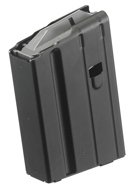 Ruger 90349 6.8mm Rem SPC 5-Round SR-556 Black Stainless Steel Magazine