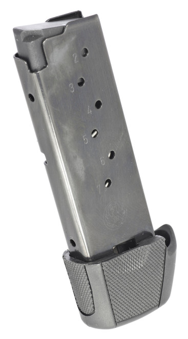 Ruger 90404 9mm Luger 9-Round LC9 Extended Blued Steel Magazine with Integrated Grip Extension