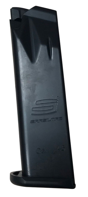 SAR USA ST45 Spare 12rd .45 ACP Black Steel Handgun Magazine ST4512