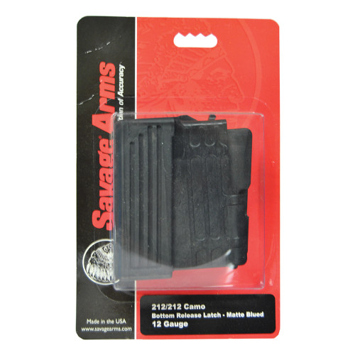 Savage Arms 55220 2rd Spare Magazine 12 Gauge Fits Savage 212 Slug Gun Black Polymer