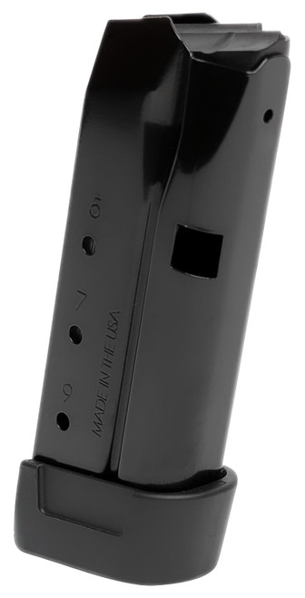 Shield Arms Z9PM9PC Glock 43 Compatible 9mm Magazine, 9+3 Rounds, Black Oxide Steel