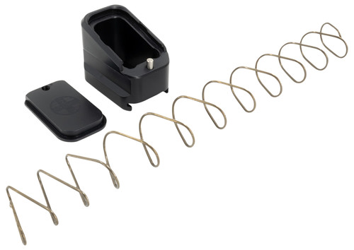 Shield Arms G17ME5BLK Glock 17/19X +5rd Magazine Extension, Black Anodized Aluminum