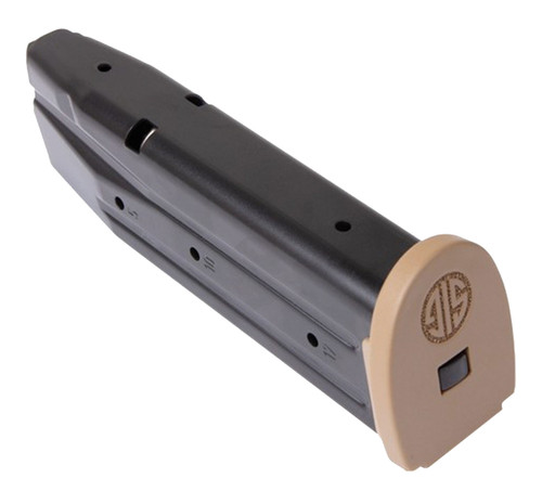 Sig Sauer P320 9mm Luger 17-Round Magazine for M17/M18 Black and Coyote Steel