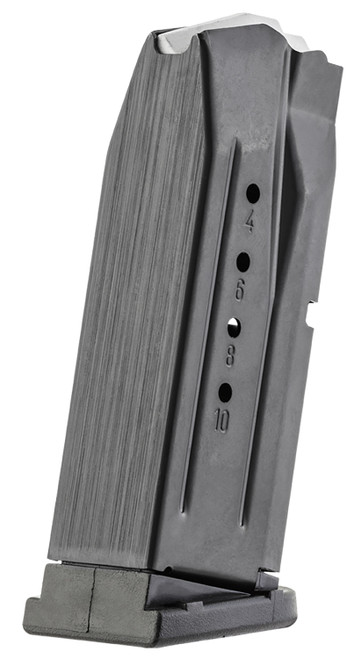 S&W 194620000 M&P Compact 10-Round 9mm Luger Blued Steel Handgun Magazine