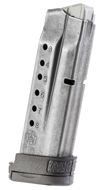 S&W M&P Shield 8rd 9mm Stainless Steel Pistol Magazine