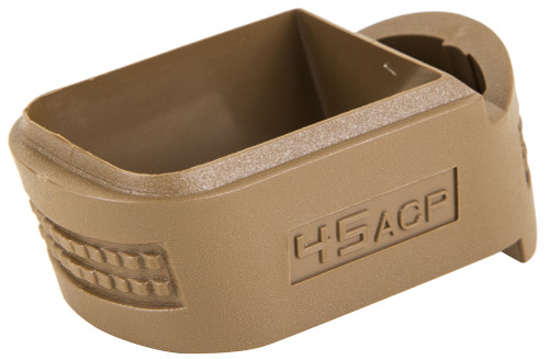 Springfield Armory XD5007 Mag Sleeve made of Polymer with Flat Dark Earth Finish & 1 Piece Design for 45 ACP Springfield XD Magazine