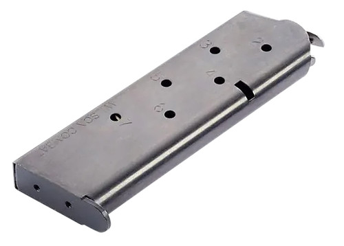 Wilson Combat 920 Series .45 ACP 7rd Stainless Steel 1911 Handgun Magazine Black