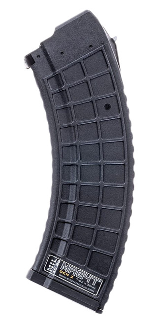 Xtech Tactical XTT1152BLKMIL Gen2 AK-47 7.62x39mm 30-Round Black Stainless Military Waffle Pattern Magazine
