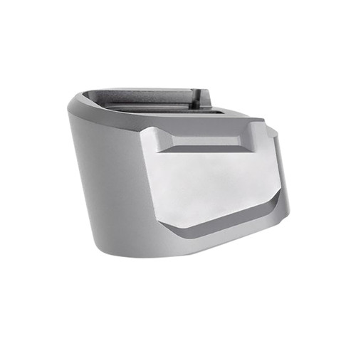 Tyrant CNC TDECHEMAGEX17GREY Grey Aluminum 5rd 9mm Magazine Extension for Springfield Echelon