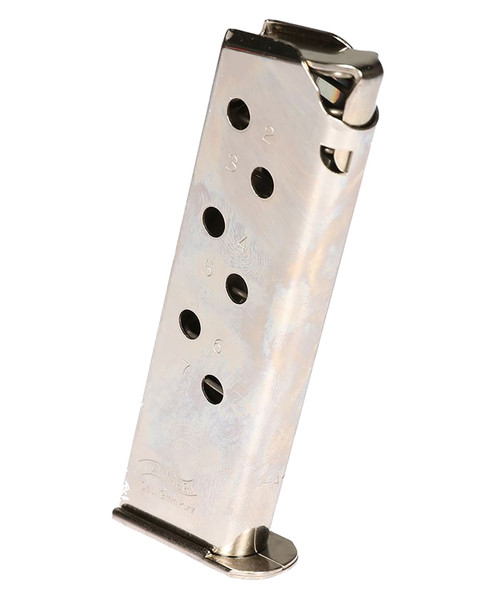 Walther Arms PPK/S .380 ACP 7rd Replacement Magazine Nickel Finish
