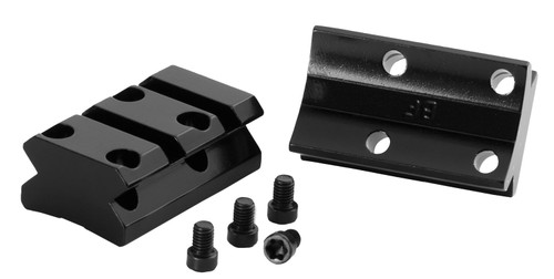 Browning 12553 X-Bolt Weaver-Style Two-Piece Scope Base Black Gloss