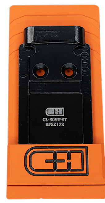 C&H Precision Glock MIL/LEO V4 Steel Optic Mounting Plate, Holosun 509T Pattern