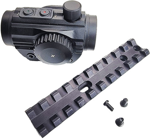 Crickett Picatinny Scope Rail Mount Kit for Chipmunk and Crickett Pistols Matte Black