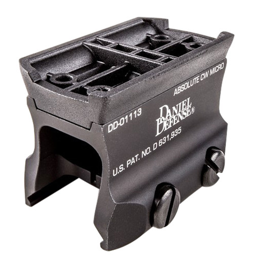 Daniel Defense Rock and Lock Micro Optic Mount Black Anodized 0304518025