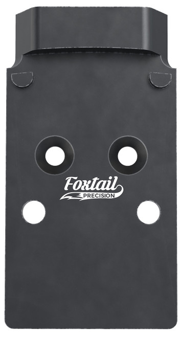 Foxtail Precision 100001 CZ P10 Red Dot Mount Adapter Plate Black Anodized Holosun 407/507c