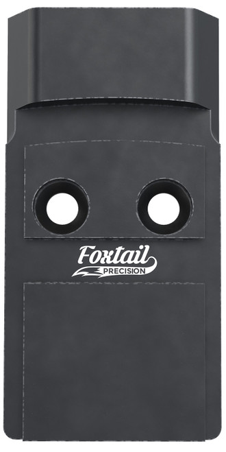 Foxtail Precision 100004 CZ P10 Red Dot Mounting Adapter Plate Black Anodized Aluminum