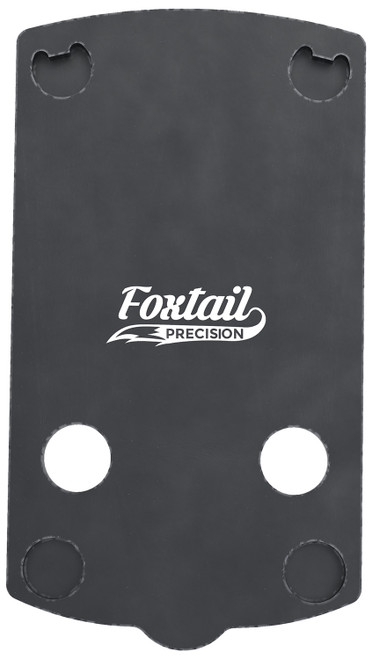 Foxtail Precision 100005 Red Dot Adapter Plate for Optics-Ready Pistol Black Anodized Glock 43X/48 MOS Springfield Armory OSP