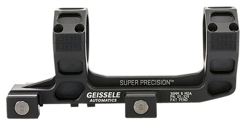 Geissele Super Precision AR15 Scope Ring Mount Combo Vortex 1-6 Billet Aluminum Black Anodized